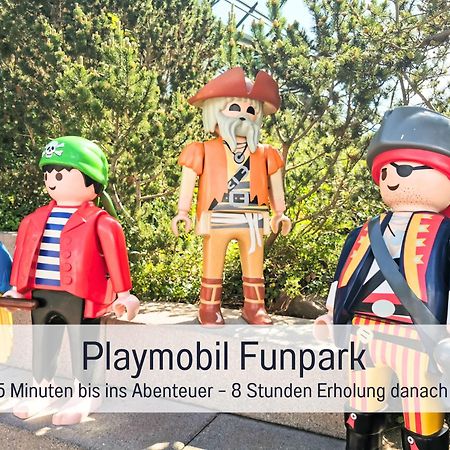 Horizon - Ferienwohnungen Playmobil Funpark Und Messe Nuernberg Mit Parkplatz 4Pers 24H Self Checkin Zirndorf Eksteriør bilde