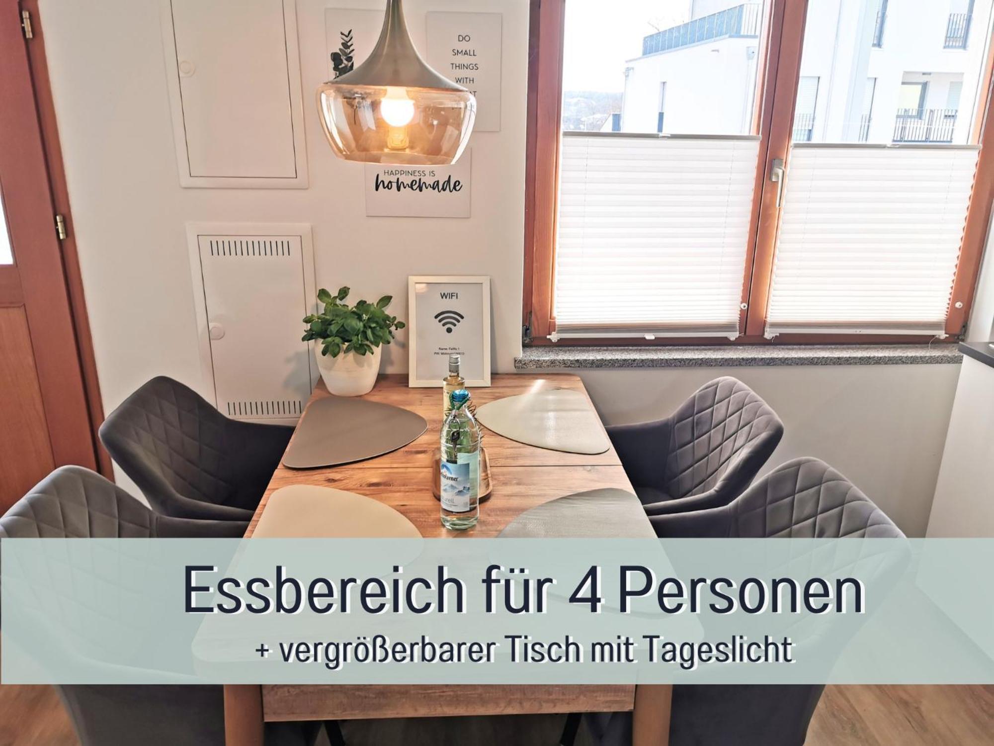 Horizon - Ferienwohnungen Playmobil Funpark Und Messe Nuernberg Mit Parkplatz 4Pers 24H Self Checkin Zirndorf Eksteriør bilde